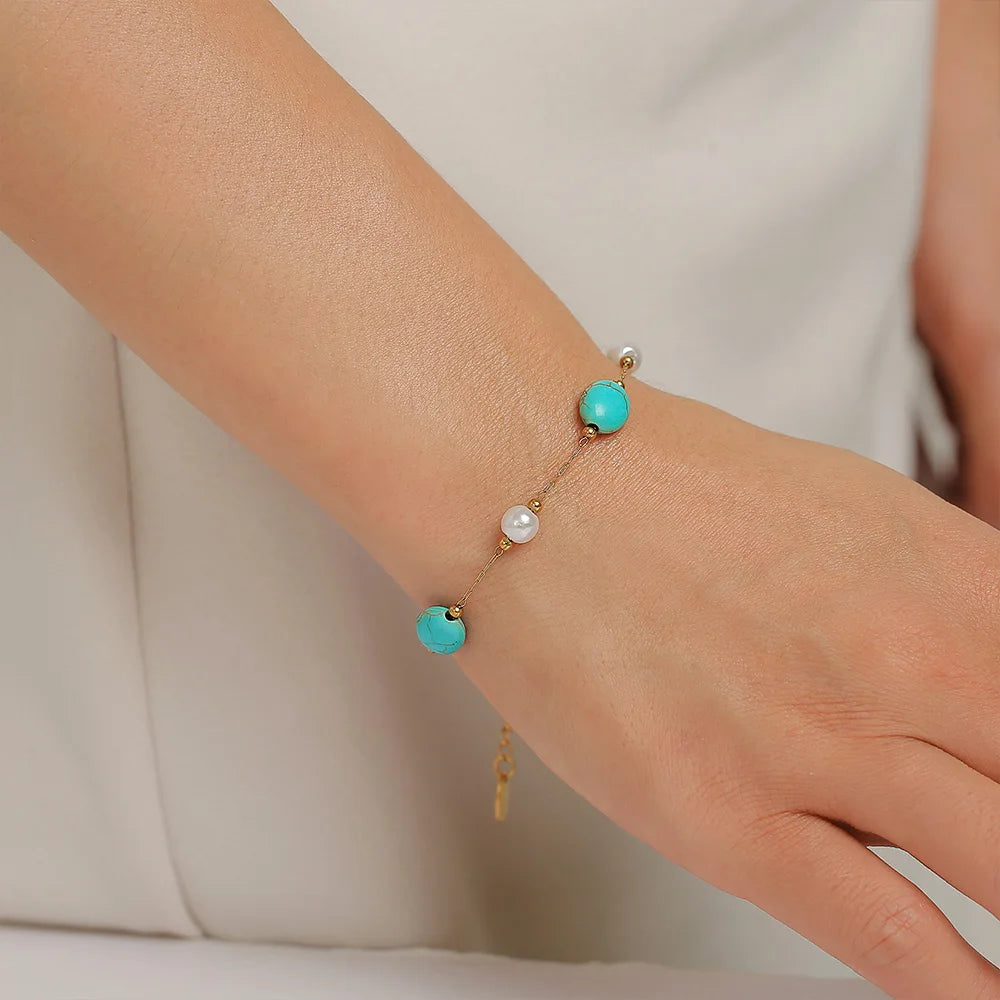 Set Gioielli Eleganti Pietre Naturali