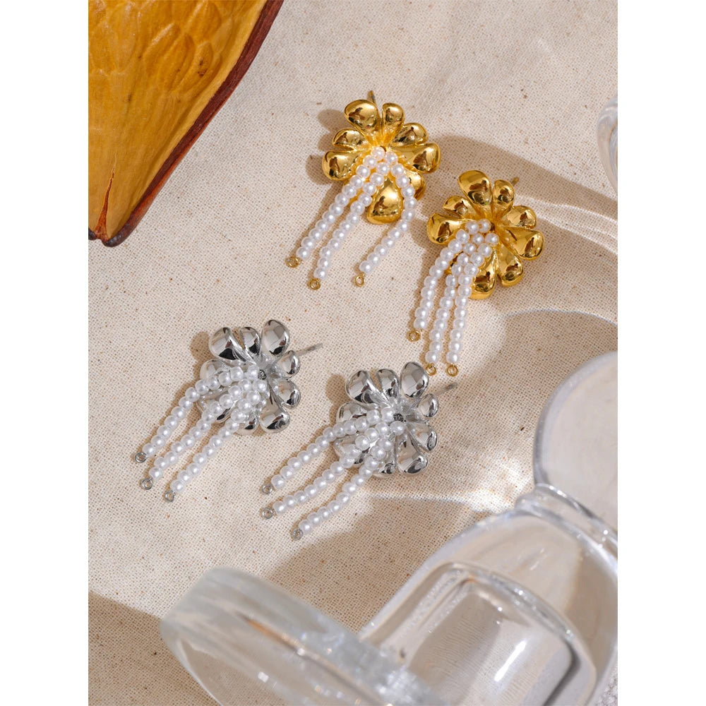 Orecchini Fioriti Eleganti