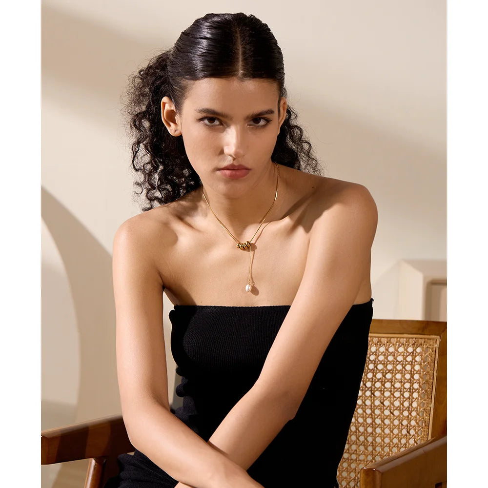 Collana Eleganza Perline Magiche