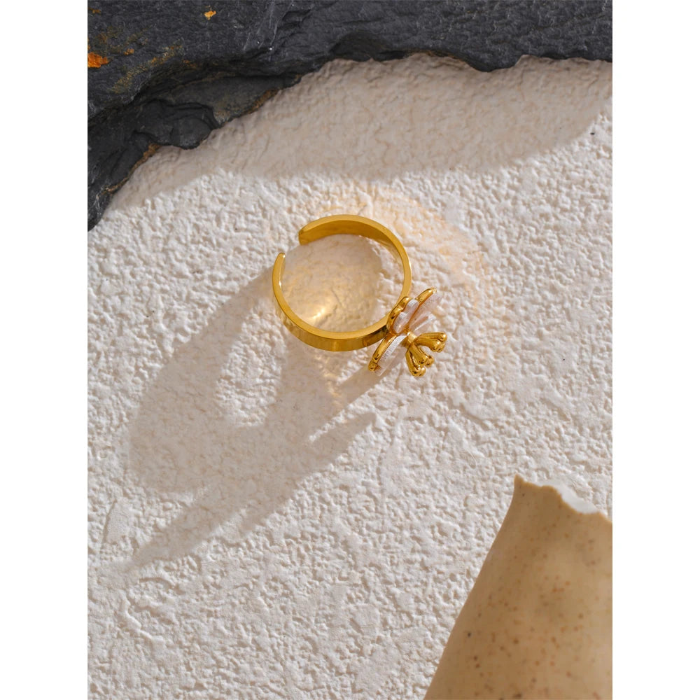 Anello Fiore Oro Magico