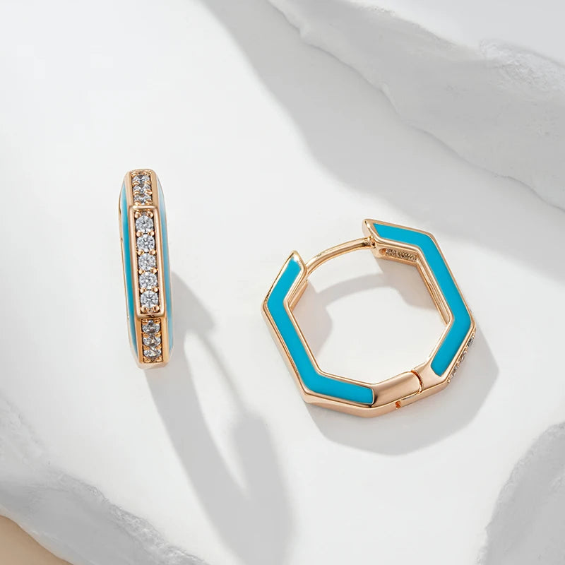 Orecchini Eleganza Blu