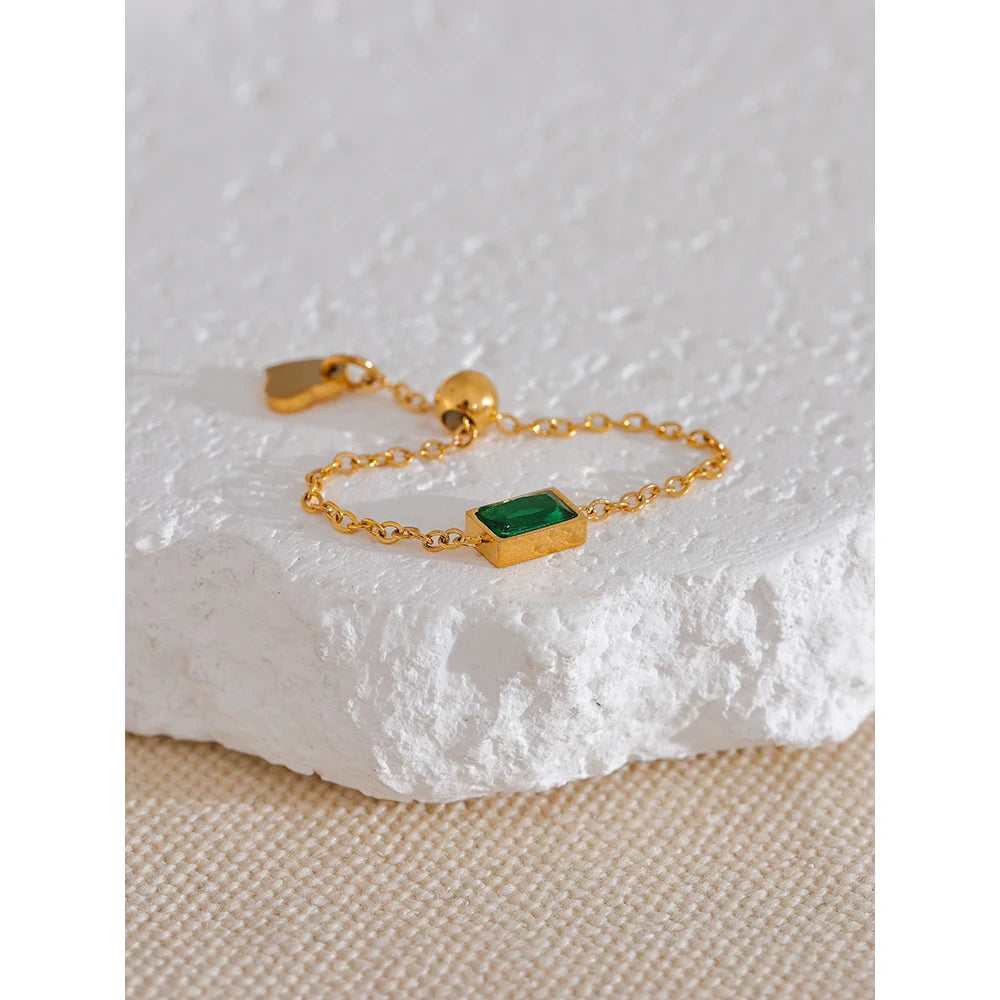 Anello Magico Verde Brillante