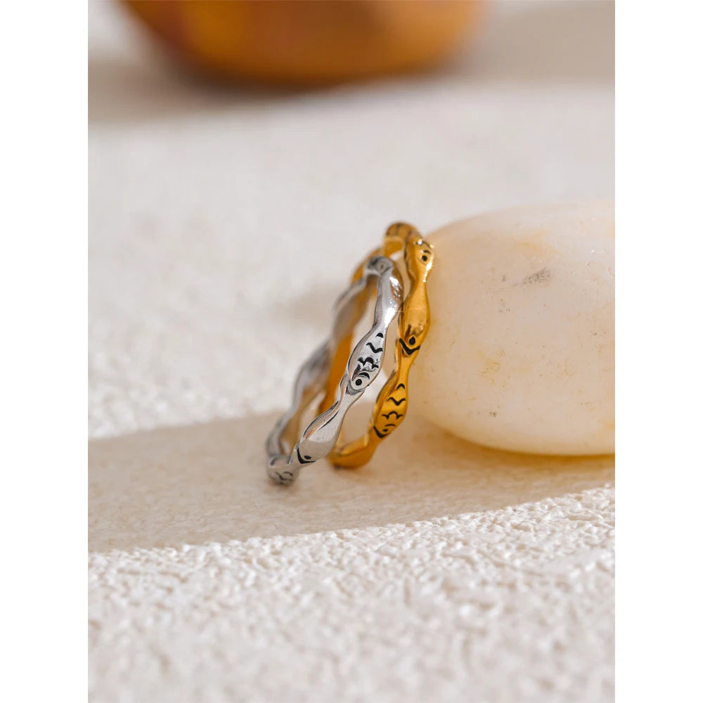 Anello Pesce Fortunato Chic