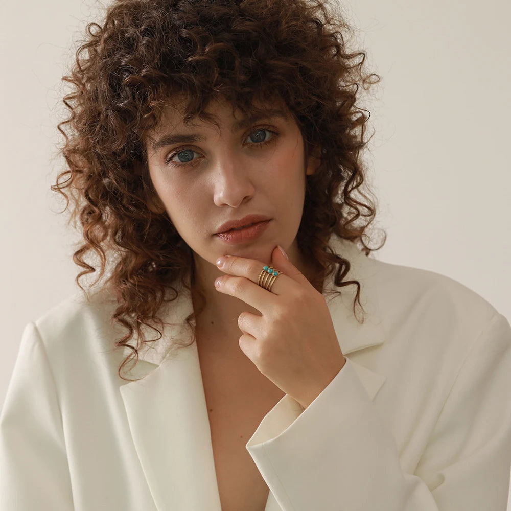 Anello Turquoise Estate Chic