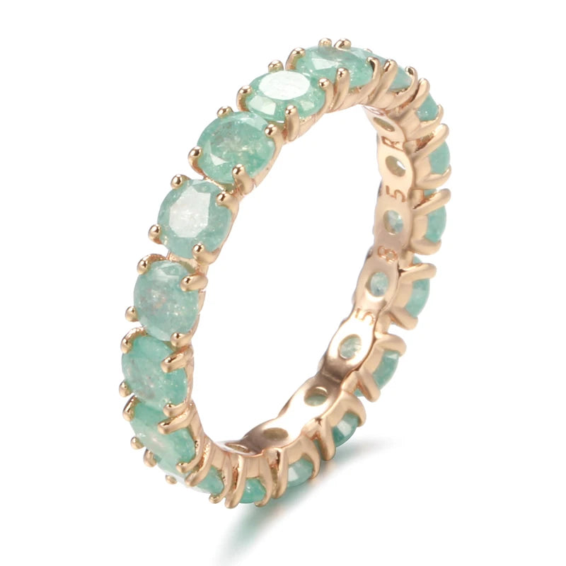Anello Promessa Smeraldo Chic