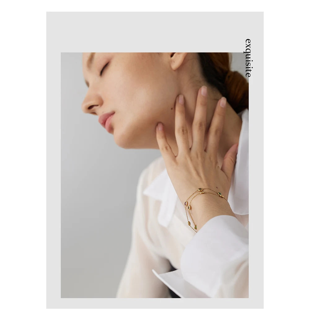 Bracciale Arcobaleno Elegante