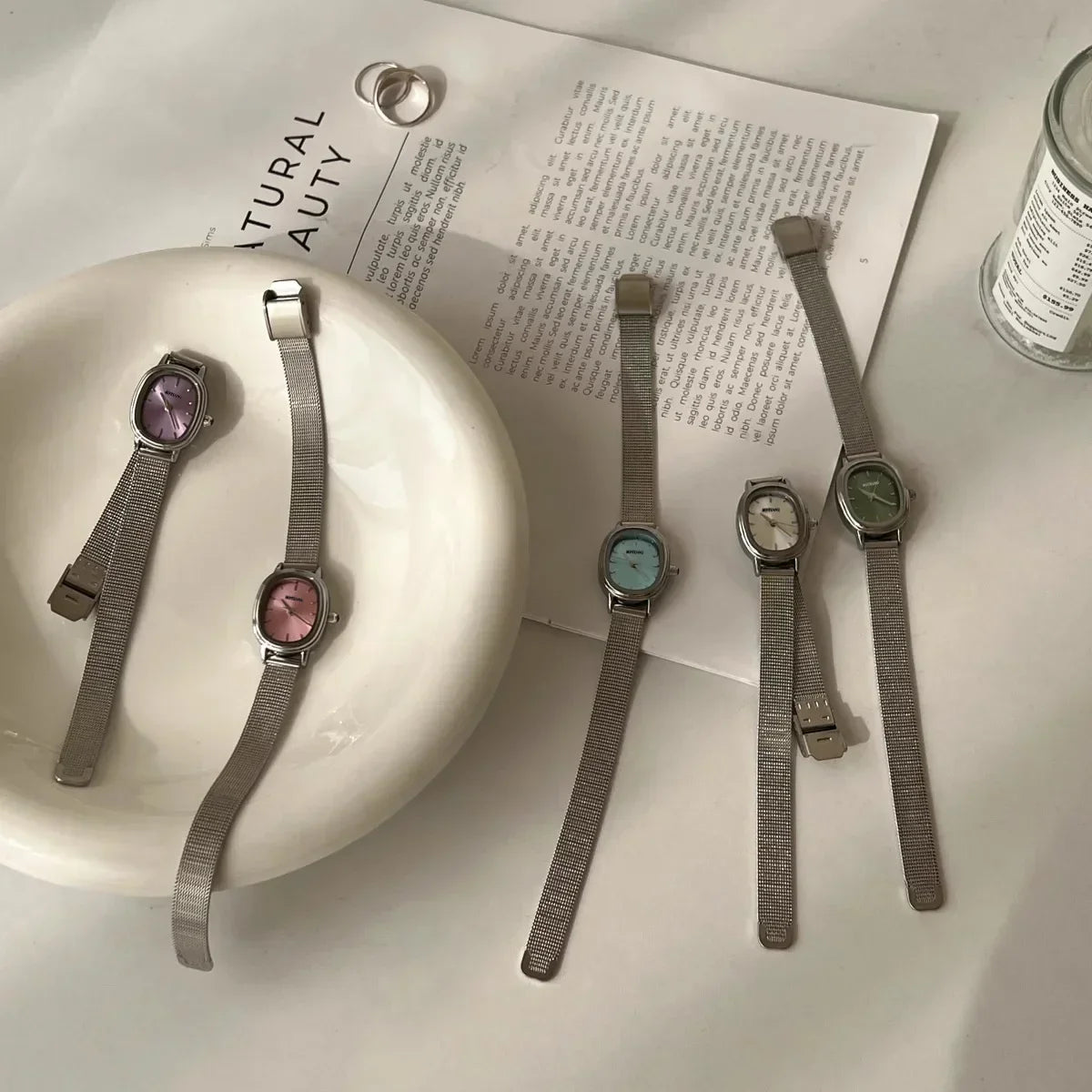 Orologio Elegante Verde per Lei