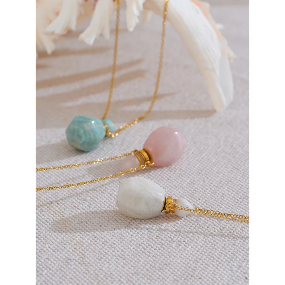 Collana con Ciondolo Pietra Naturale