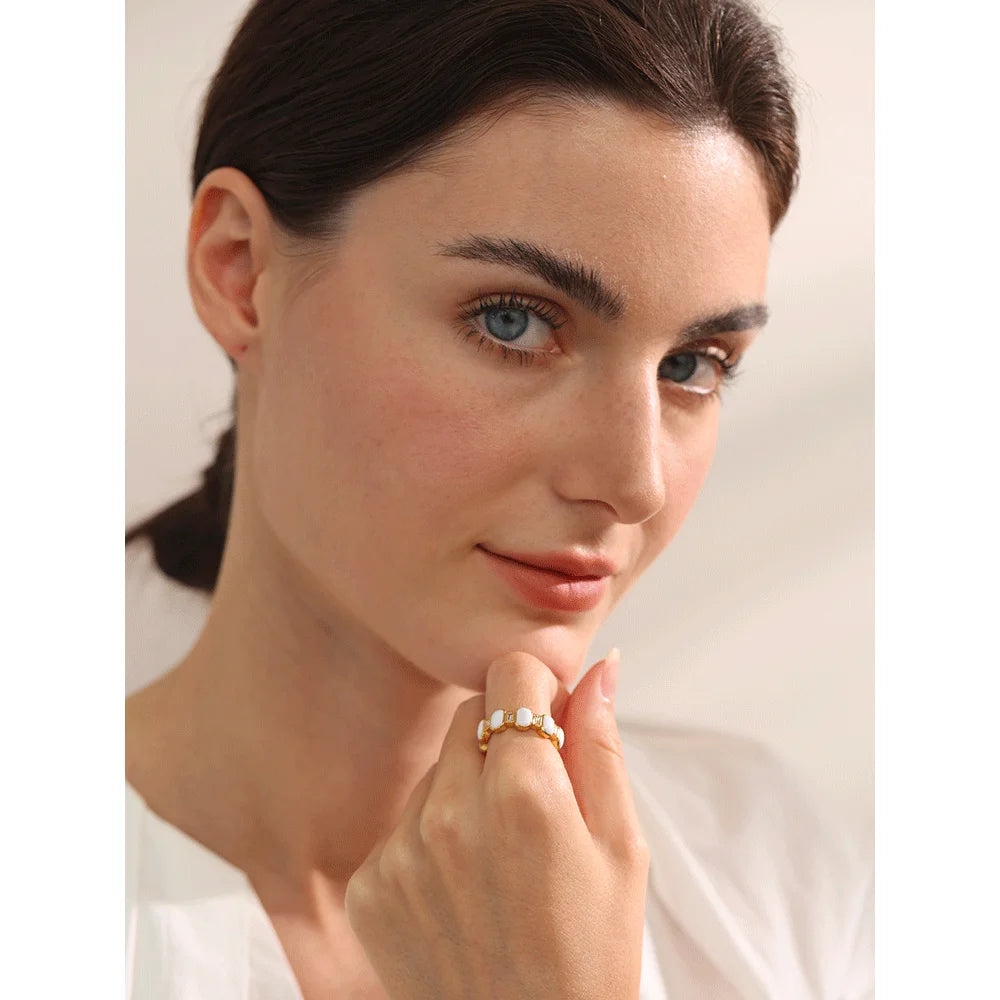 Anello Eleganza Dorata