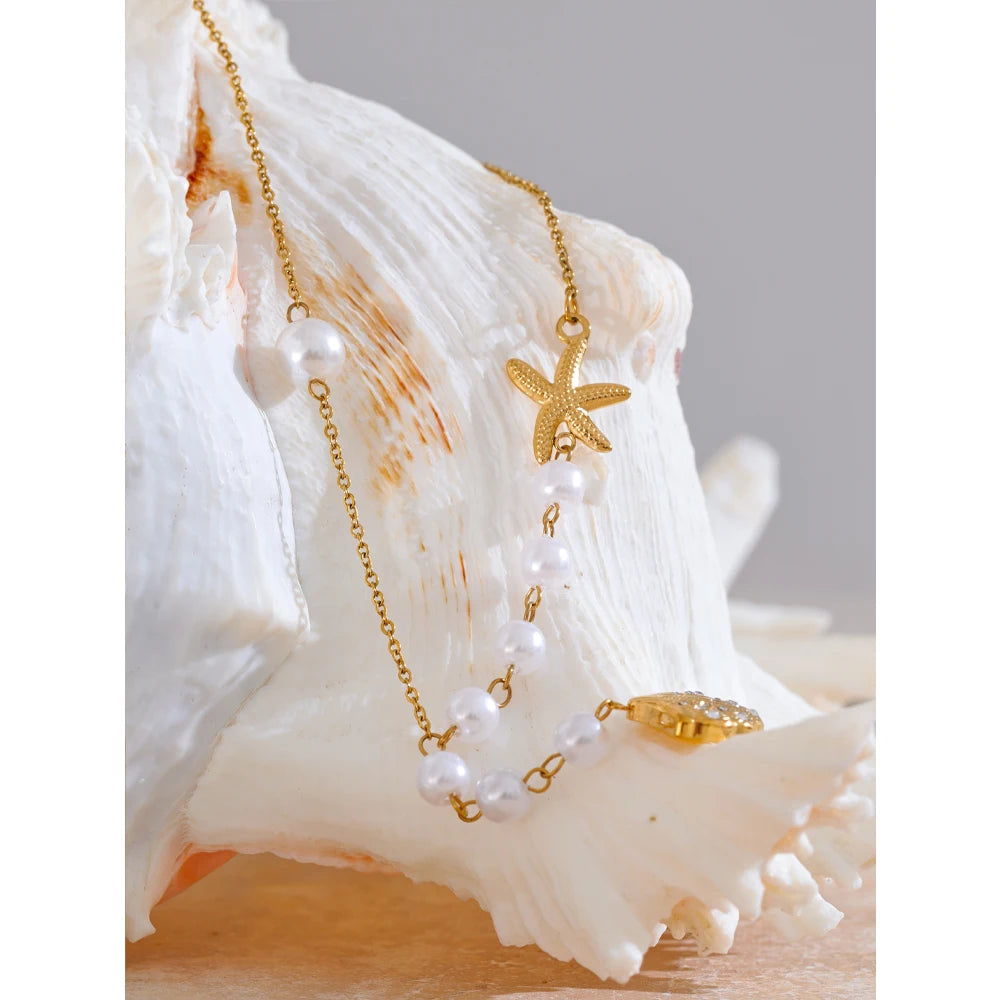 Collana di Perle Estive Eleganti
