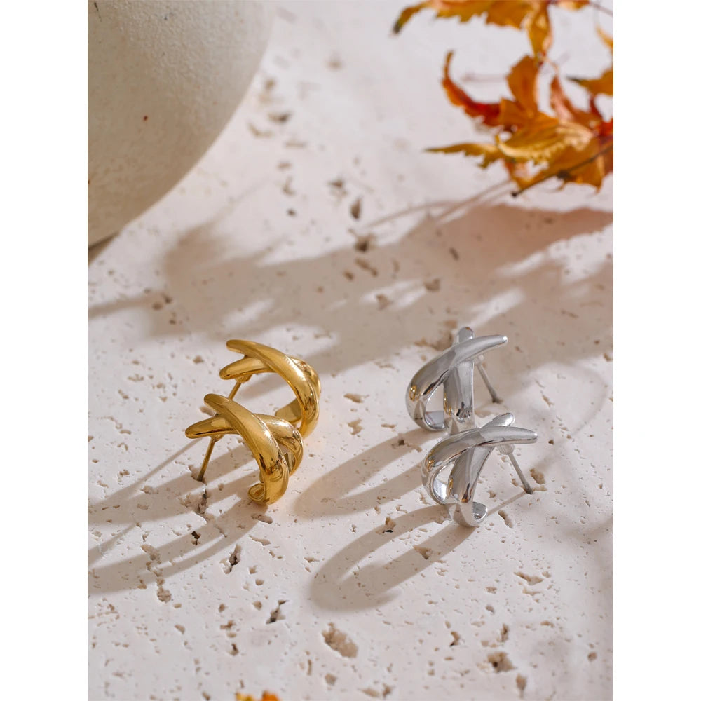 Orecchini a Croce Eleganti