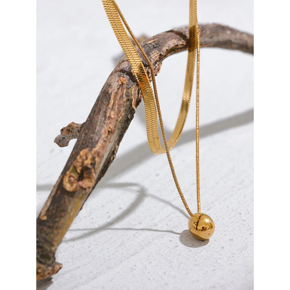 Collana Magica a Goccia d'Oro