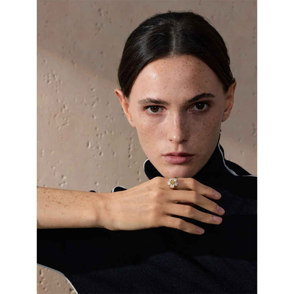 Anello Fiore Oro Magico