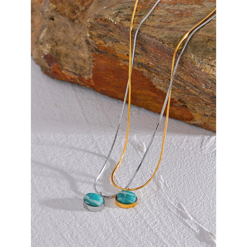 Collana Pietra Naturale Chic