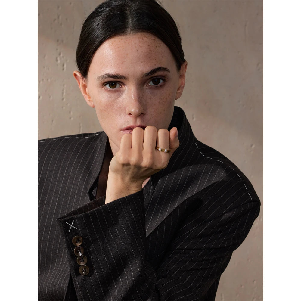 Anello Magico di Perle Naturali