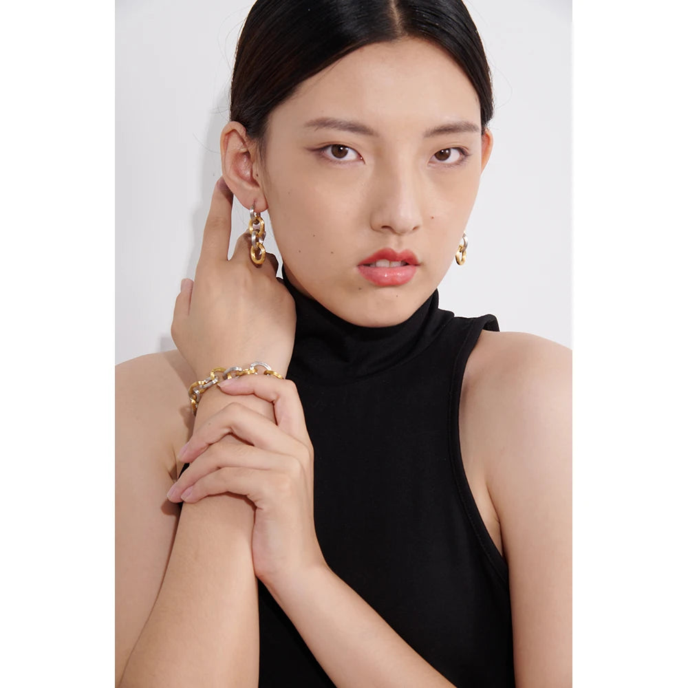 Orecchini Magici a Catena