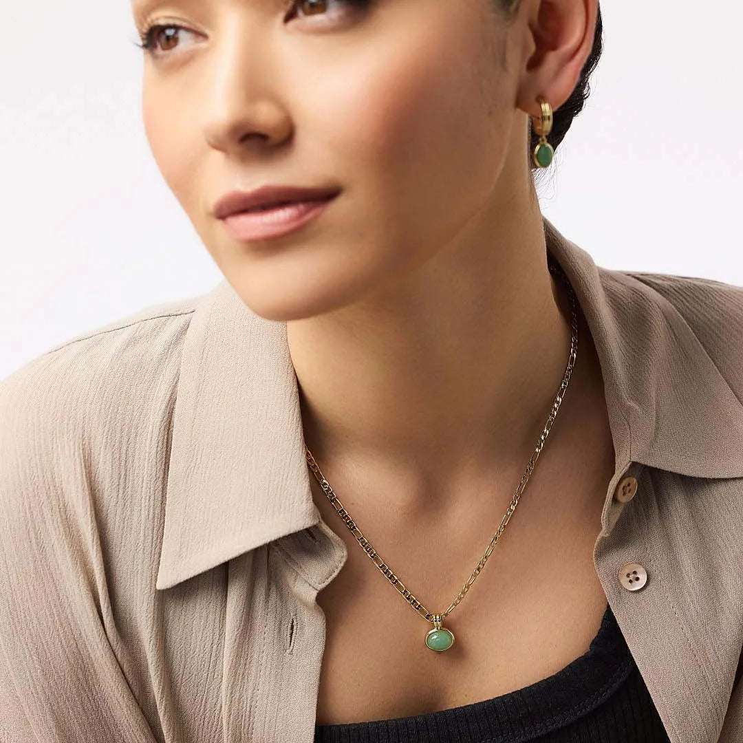 Collana di Avventurina Verde