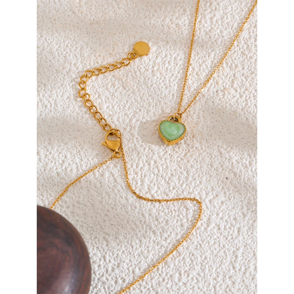 Collana Cuore Arcobaleno