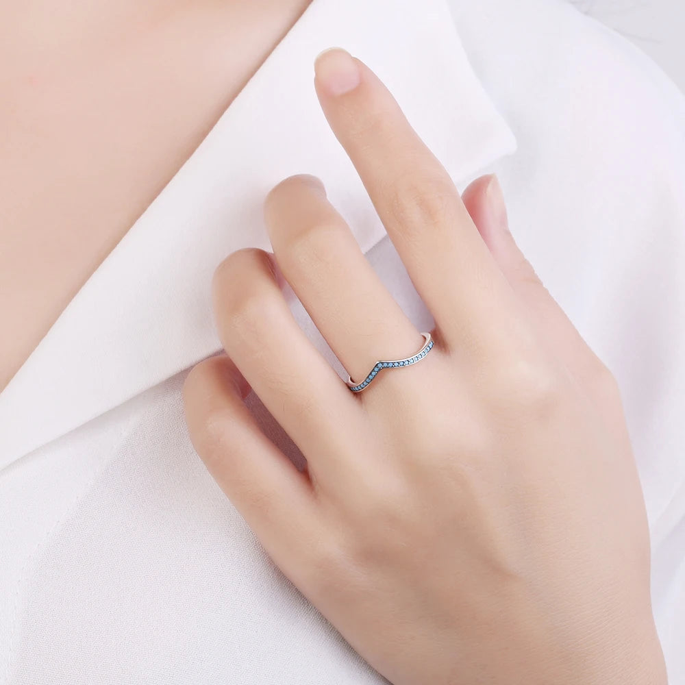 Anello Magico con Pietra Blu