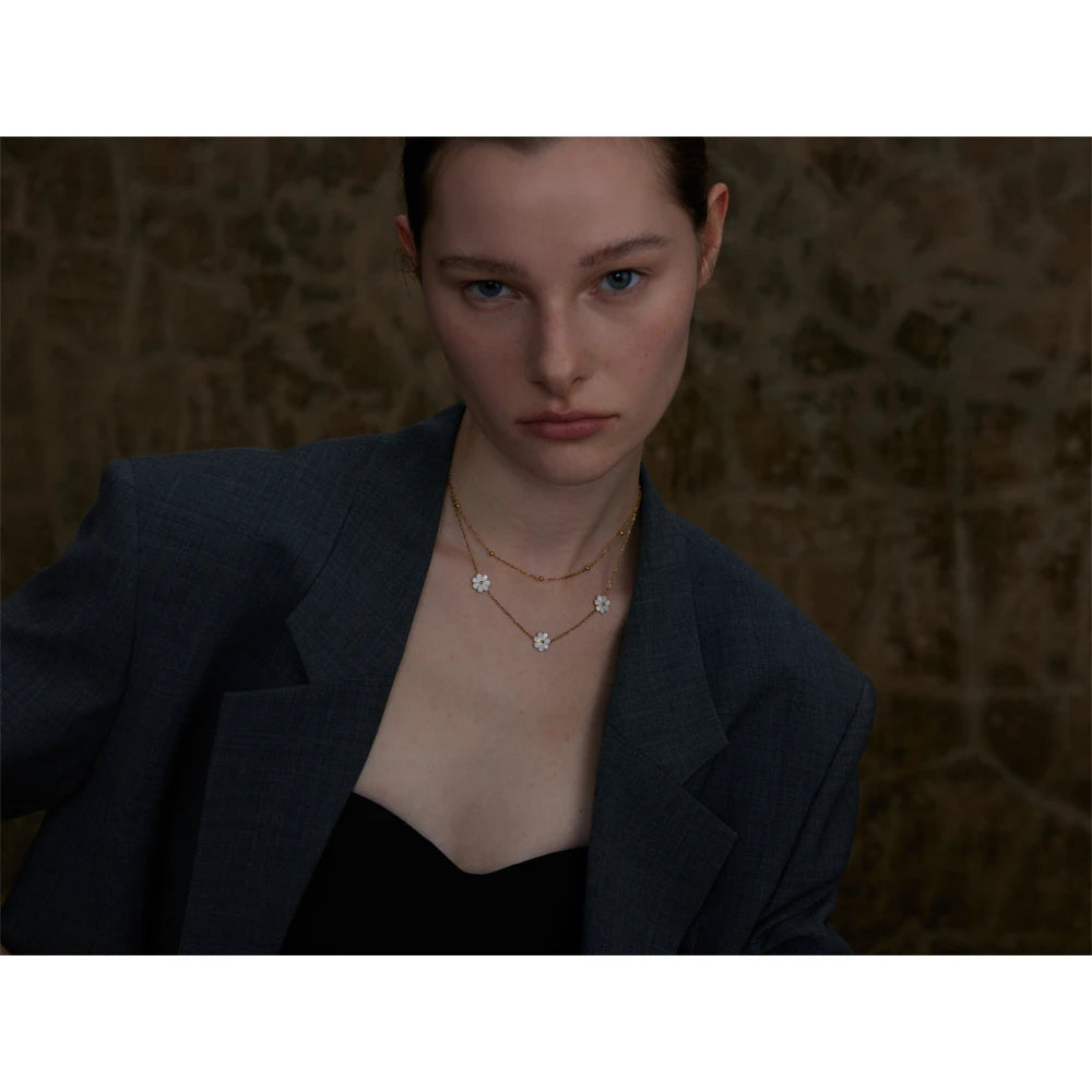 Collana e Cavigliera Fiore Estate