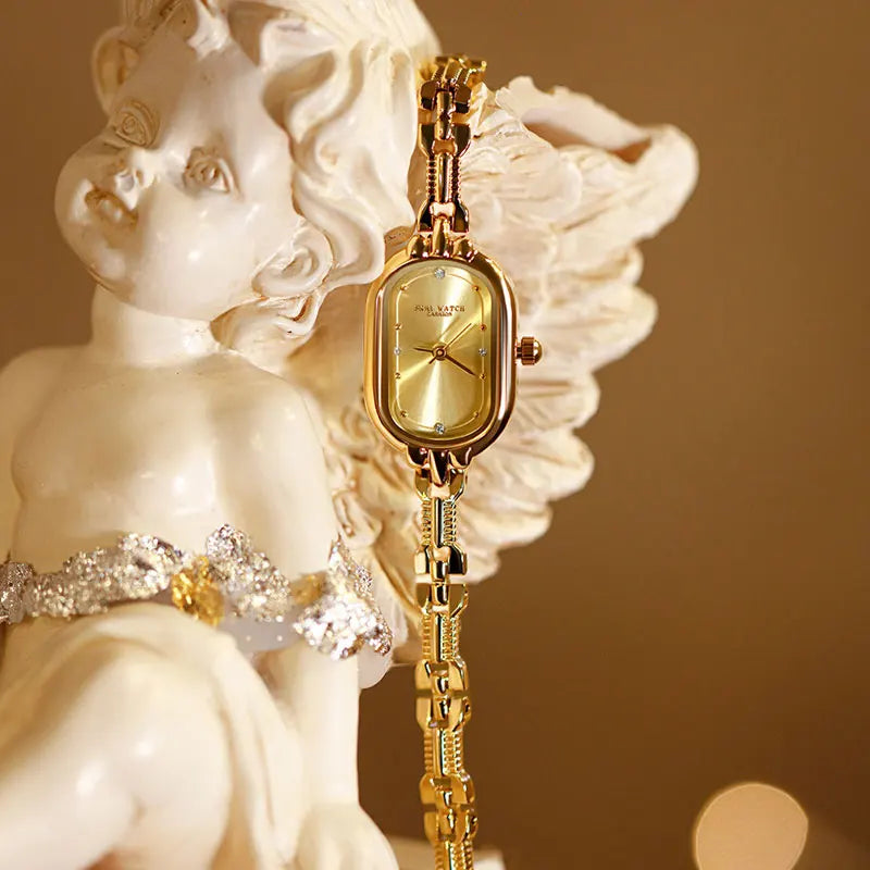 Orologio Bracciale Elegante Dorato