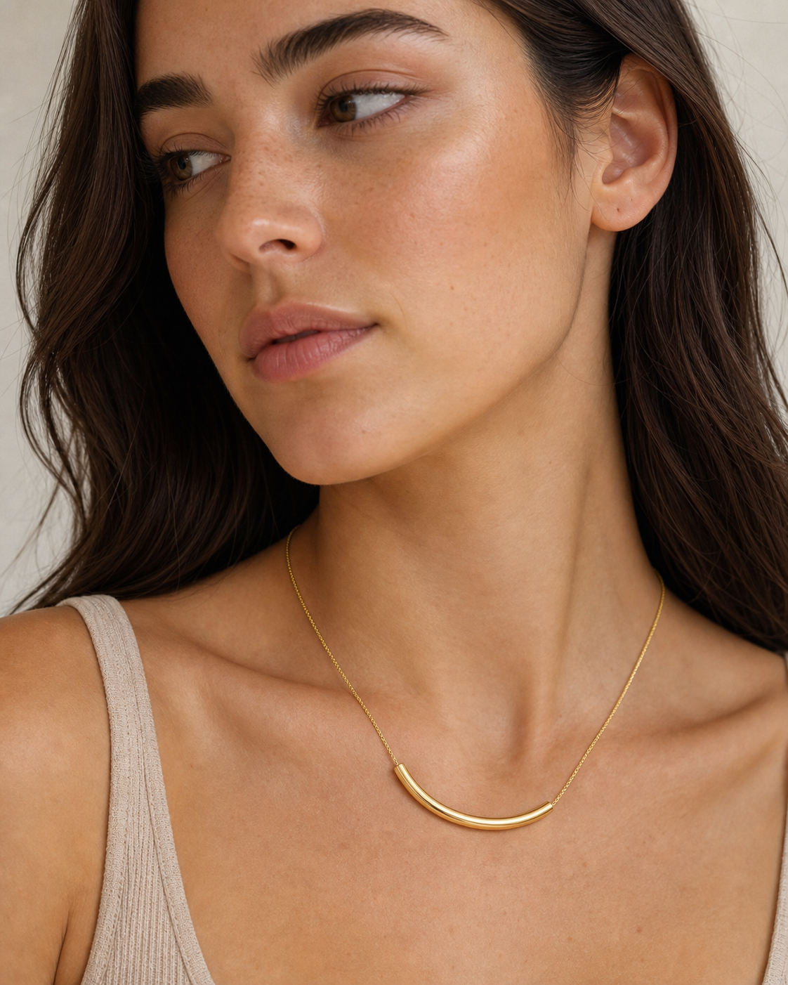 Collana Ins Net Red Simple Retro New