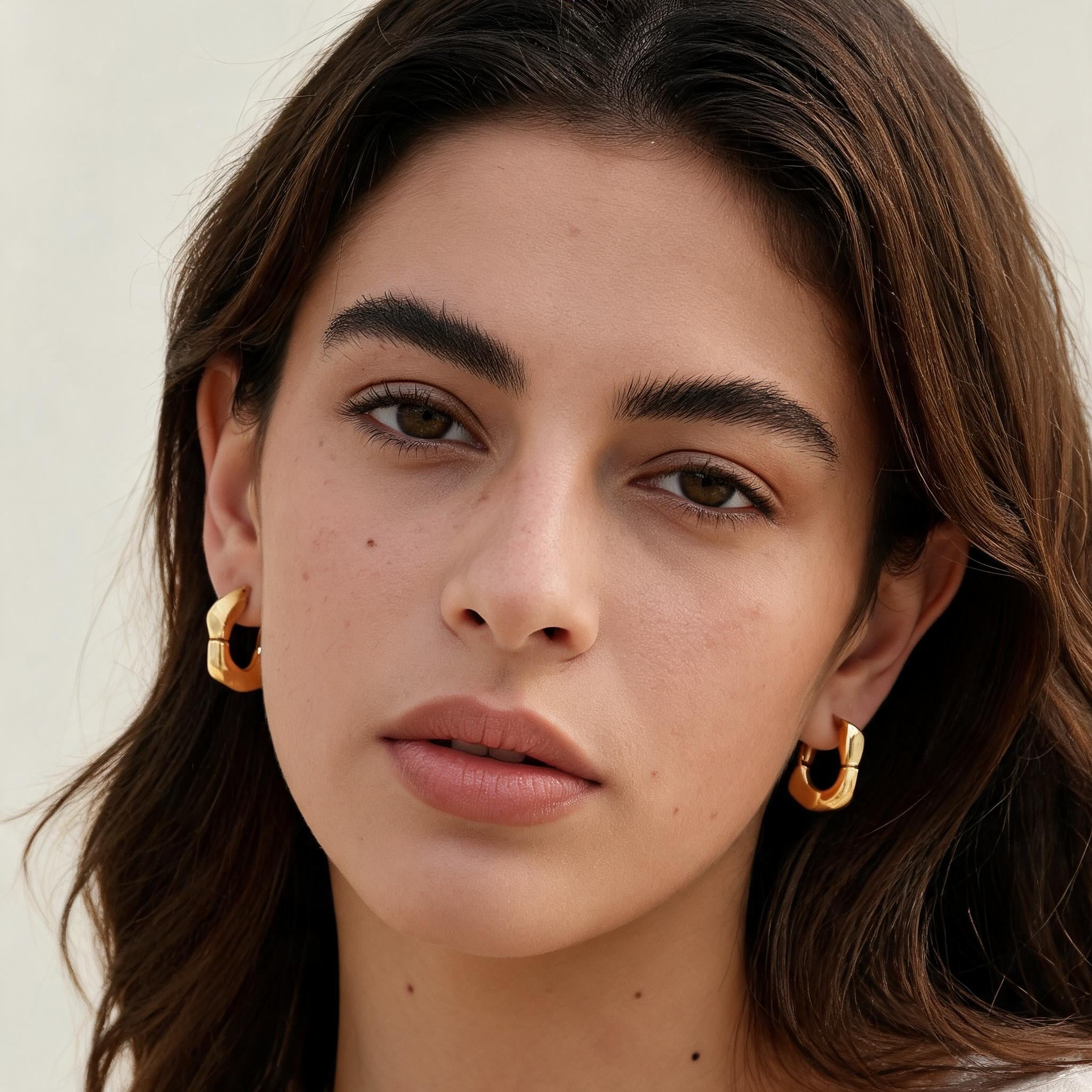 Silver Hoop Earrings
