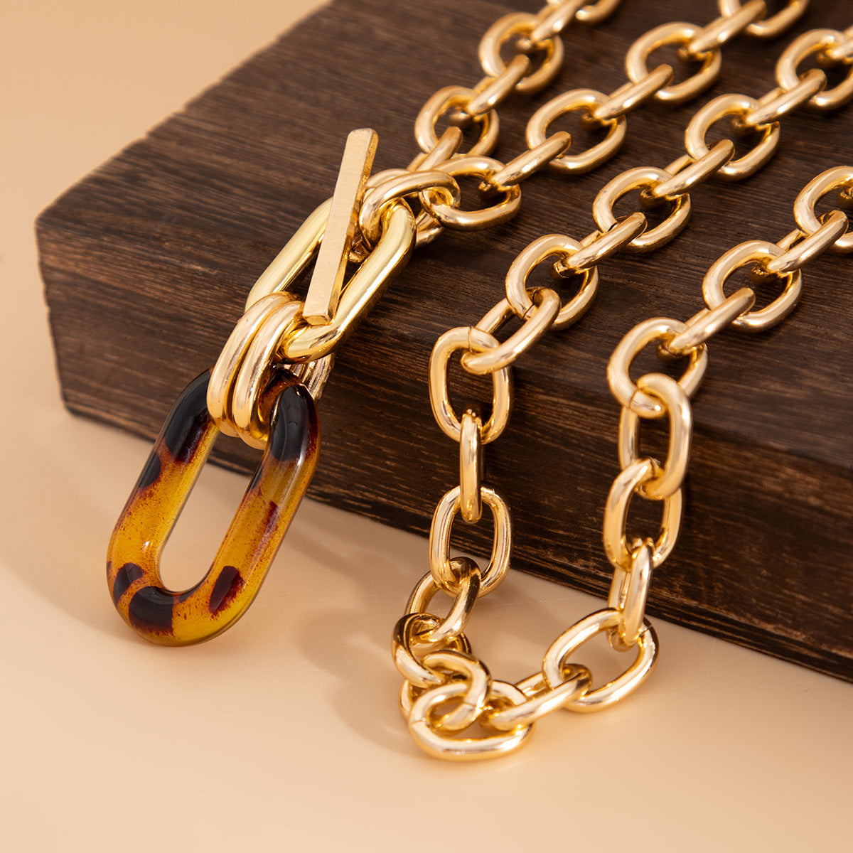 Collana Leopardo Geometrica - Audacia Animalier
