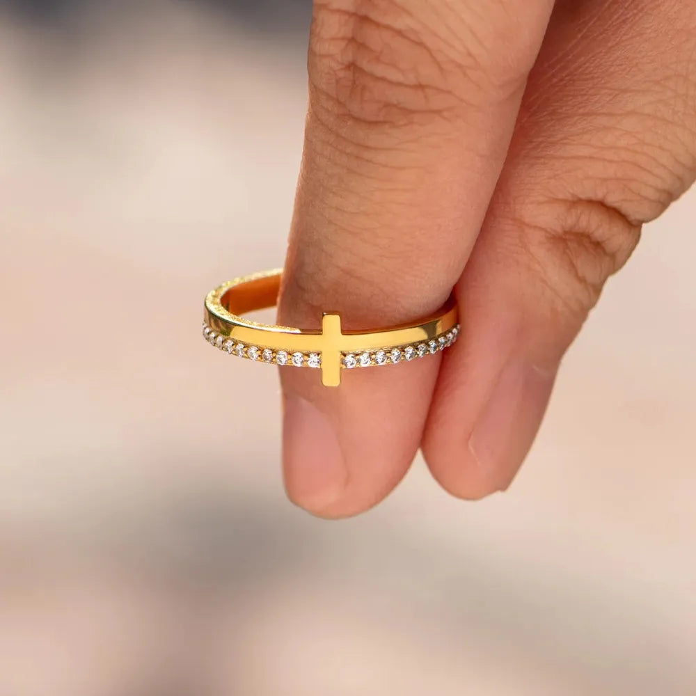 Anello Fiocco in Argento 925 con Placcatura Rosa