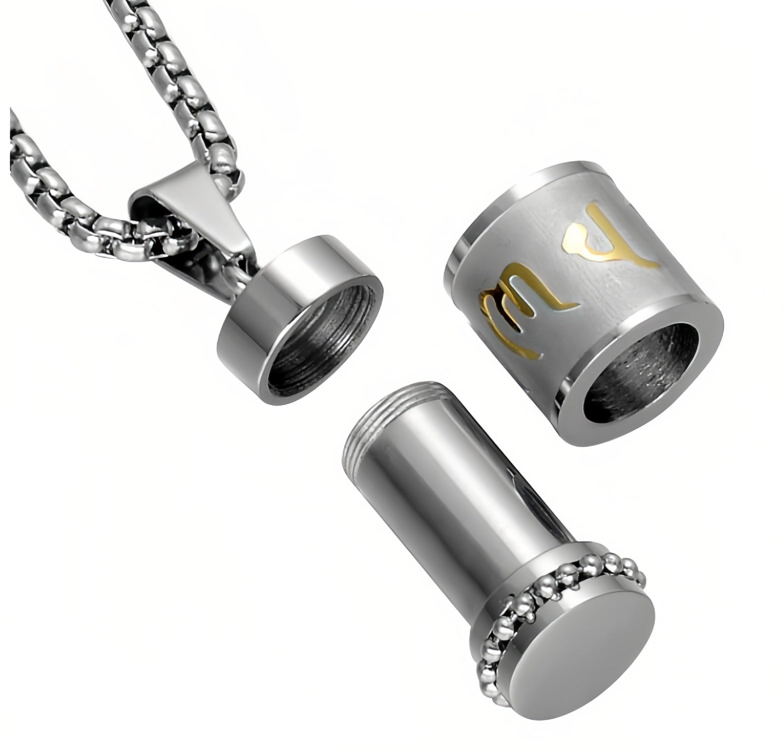 Sacred OM Rotating Pendant - Spiritual Elegance in Motion