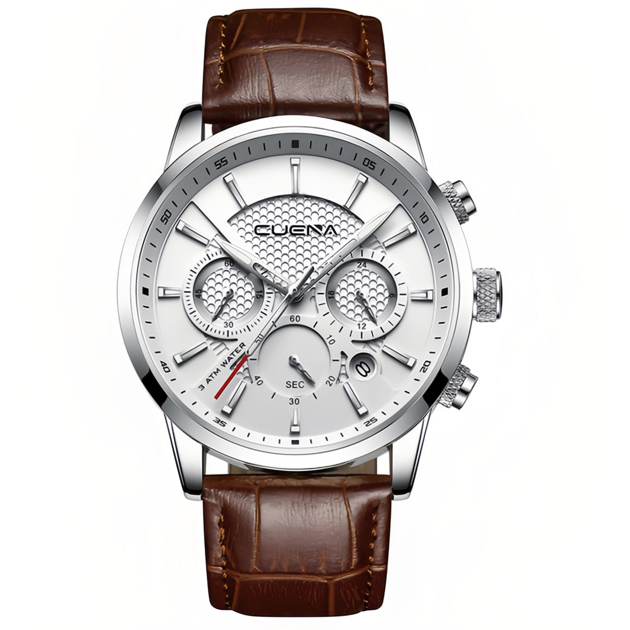 CUENA 6805 - Orologio da Uomo Elegante con Funzioni Avanzate e Stile Senza Tempo