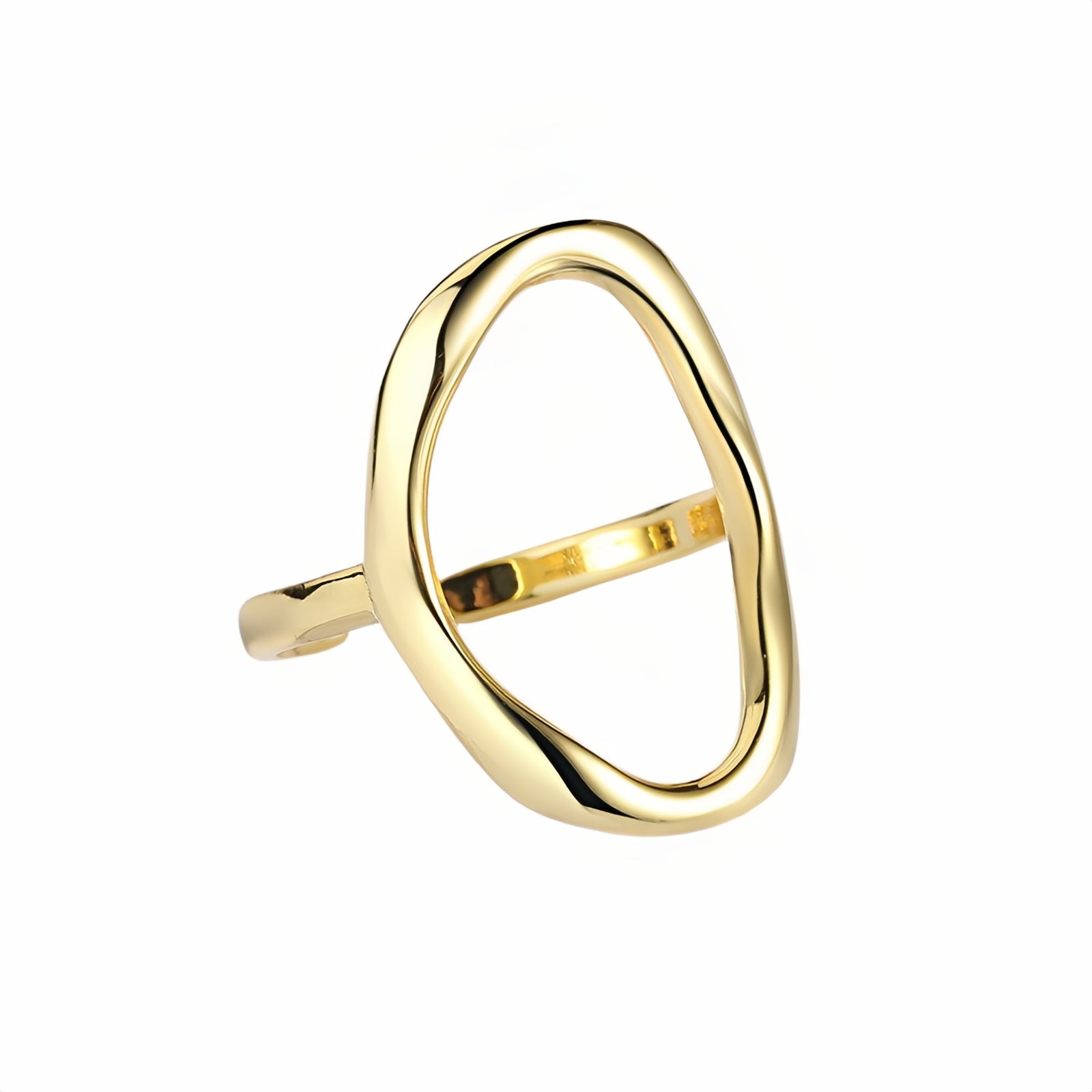 Geometric Aura Ring - L'Arte Minimalista in un Gioiello