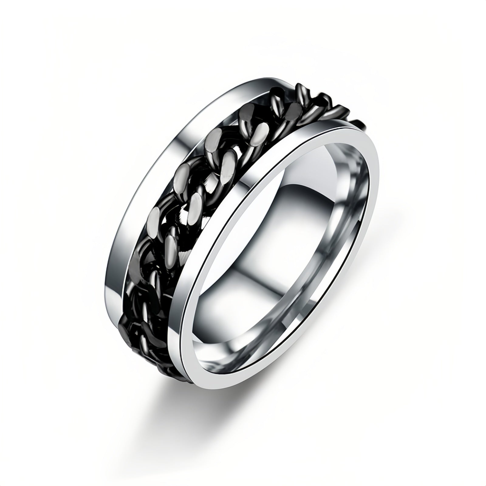 Spinner Chain Ring - Il Fascino Rotante dello Stile Urban