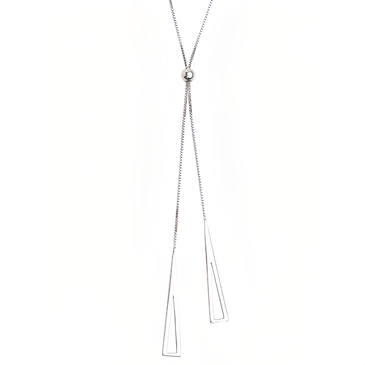 Geometric Grace Necklace - Minimalismo con un Tocco di Eleganza