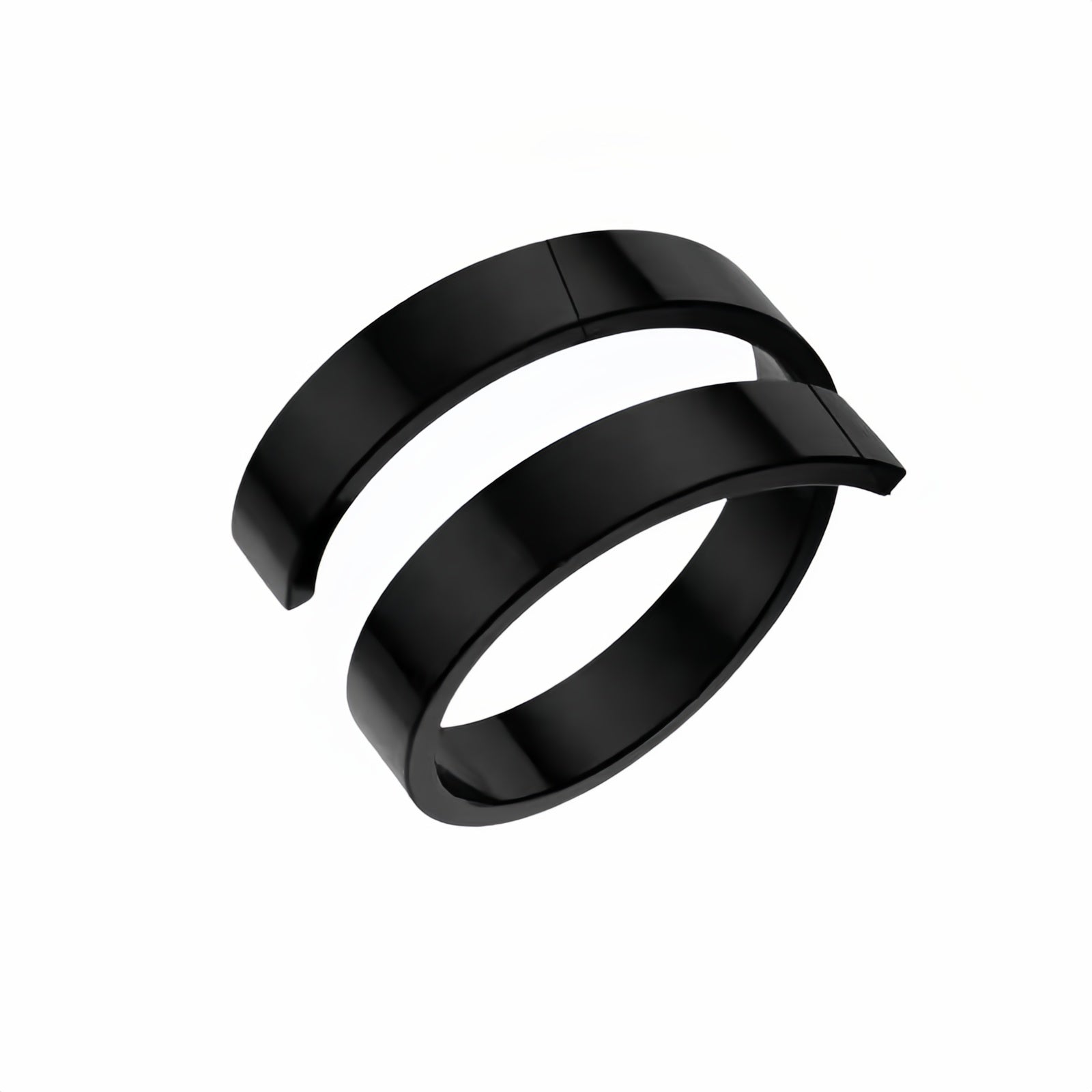 Anello a Onda Incrociata: Eleganza e Modernità in un Gioiello Unico