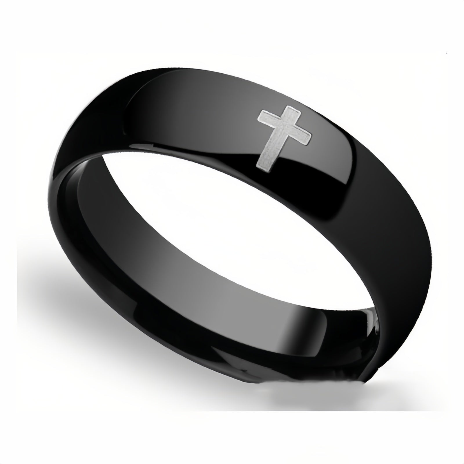 Anello Croce in Acciaio Inossidabile: Simbolismo e Stile Senza Tempo