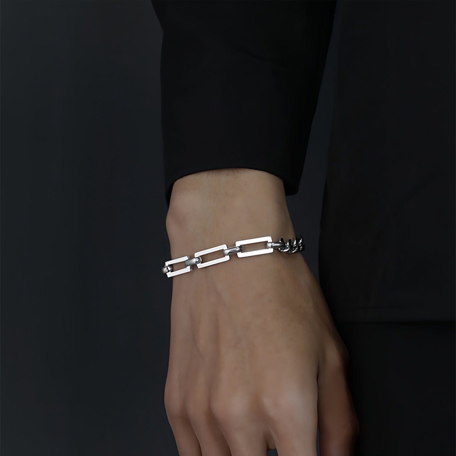 Collana & Bracciale "Cold Wind" - Stile Europeo/Americano Minimalista