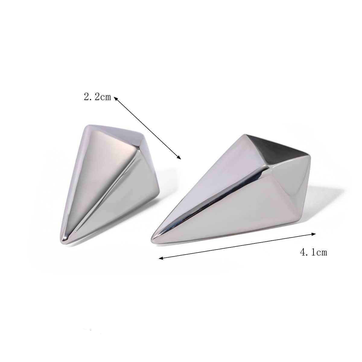 Orecchini Rombo Lungo - Geometria Avanguardista