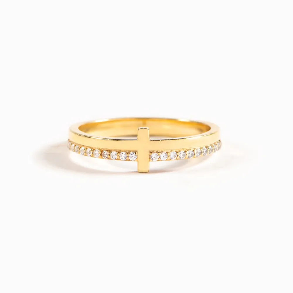 Anello Fiocco in Argento 925 con Placcatura Rosa