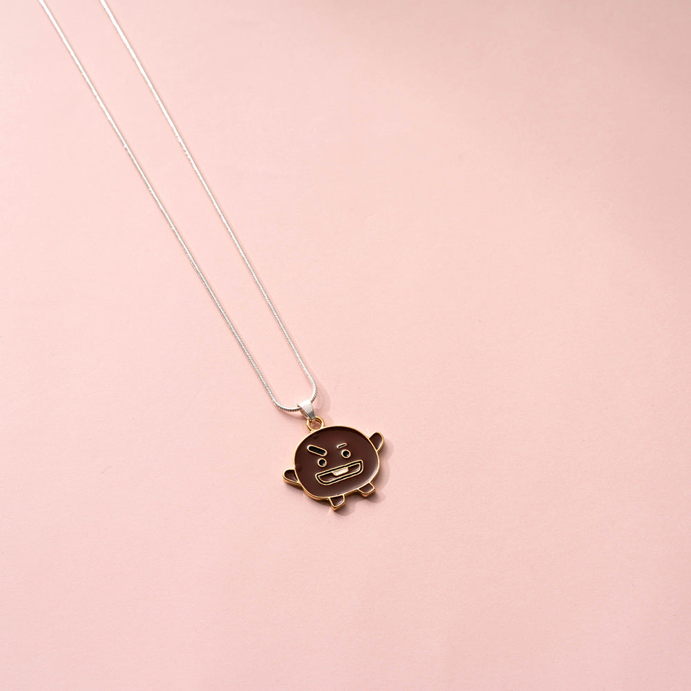 Collana "Bulletproof Youth" - Charm Animale Coreano Unisex