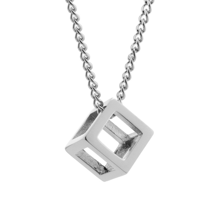Geometric Edge Necklace - L'Essenza dello Stile Urban Contemporaneo