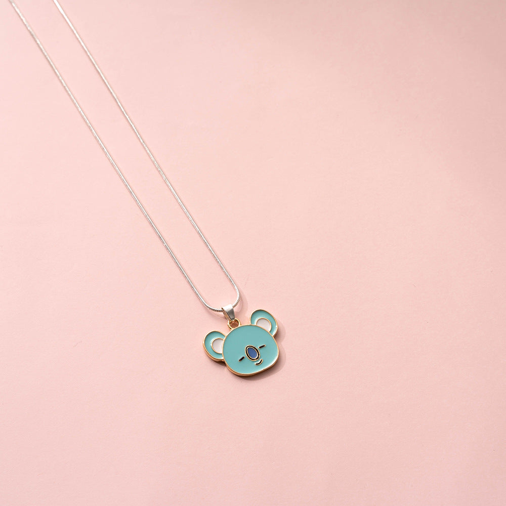 Collana "Bulletproof Youth" - Charm Animale Coreano Unisex