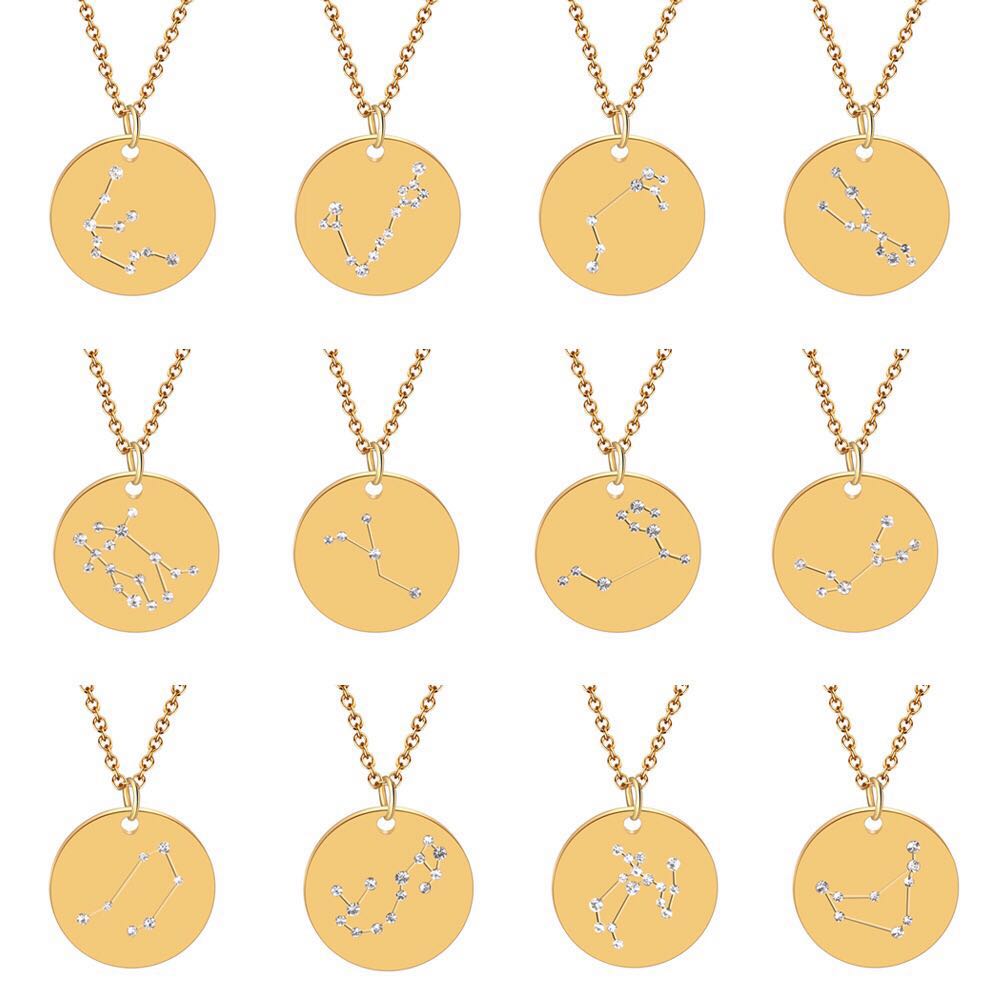 Celestial Charm Necklace - Your Zodiac, Your Style