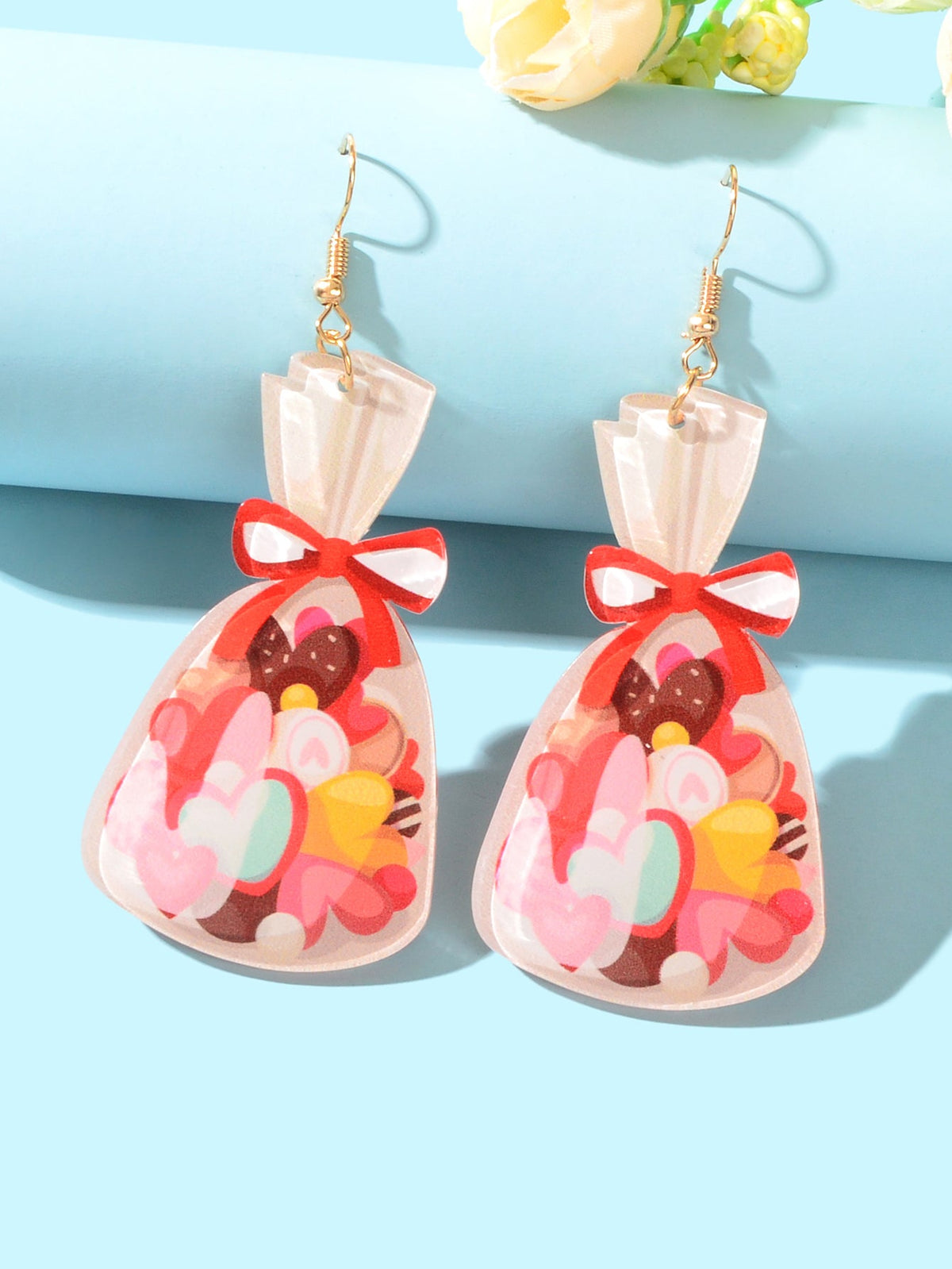Colourful Candy Lollies Bag Earrings – Dolce stile Y2K