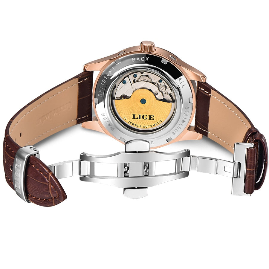 LIGE 6826 Automatic Men's Watch
