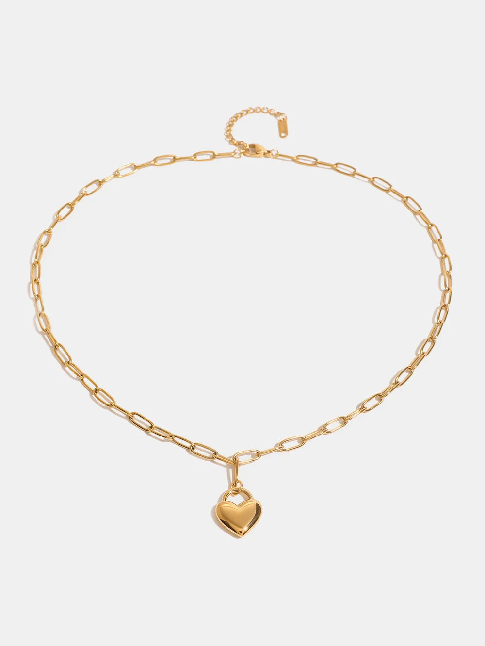Collana in Acciaio Inossidabile con Ciondolo a Cuore