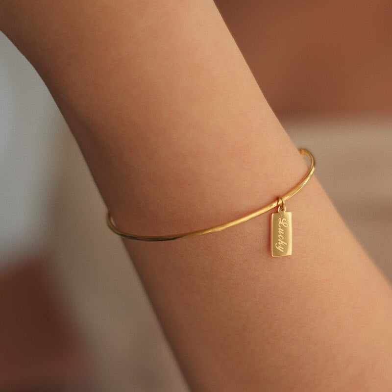 Bracciale Minimalista in Acciaio Inossidabile 316L