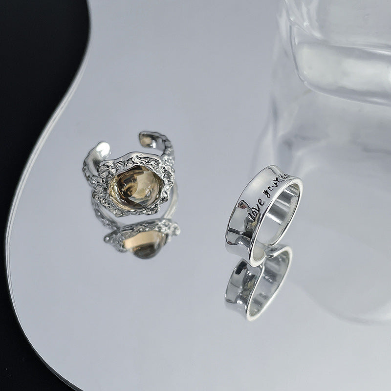 Set di Anelli in Argento 925