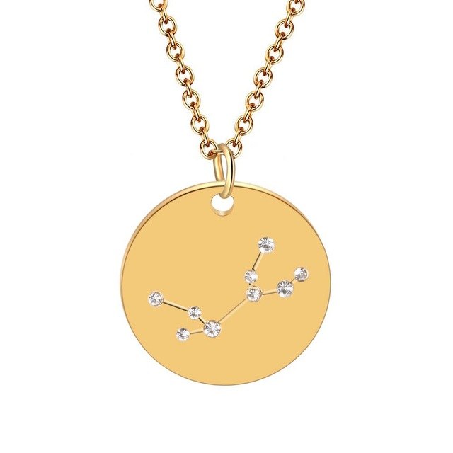Celestial Charm Necklace - Your Zodiac, Your Style