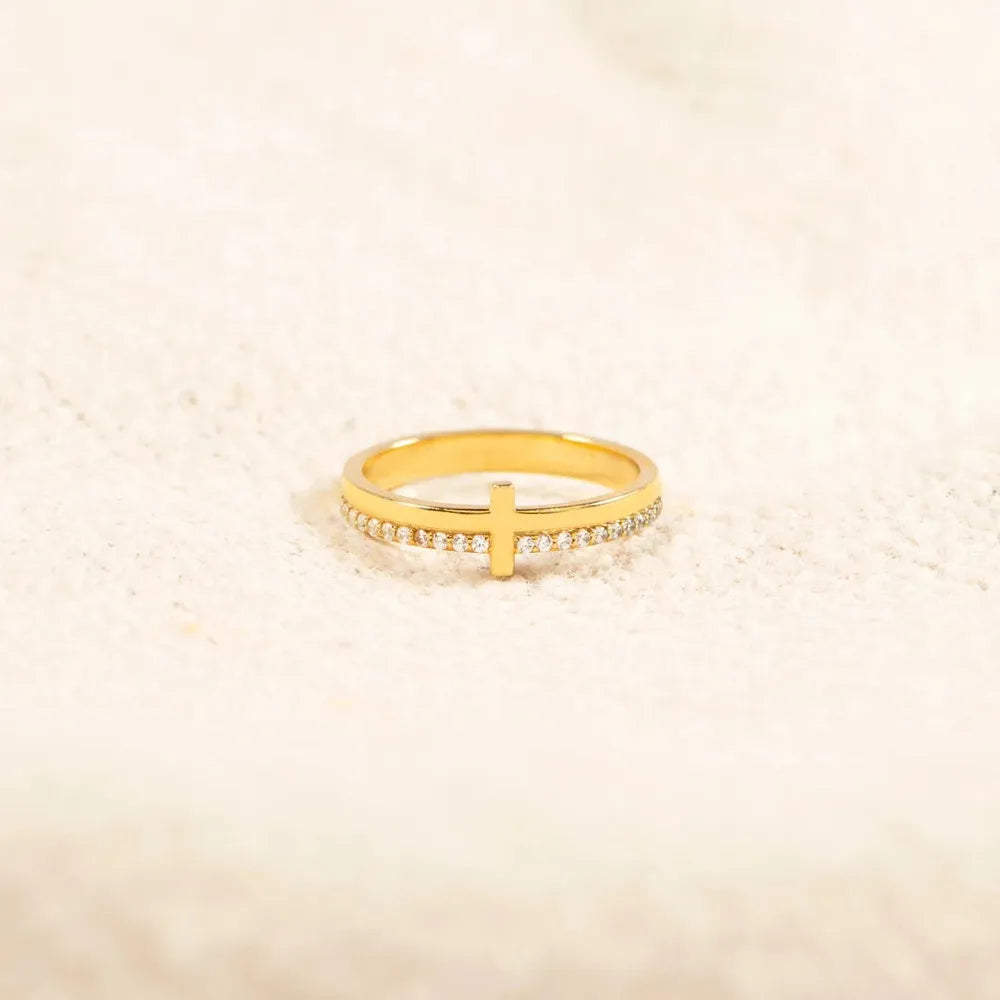 Anello Fiocco in Argento 925 con Placcatura Rosa